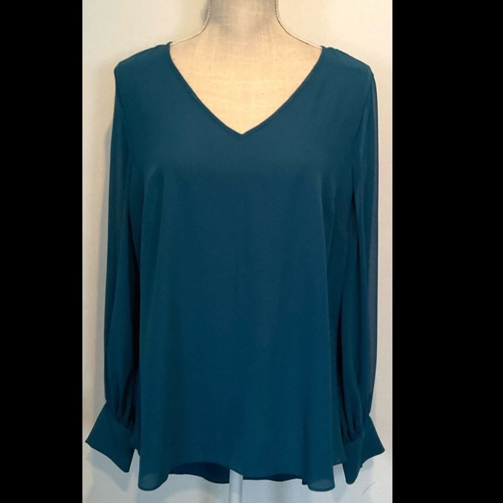 Jennifer Lopez Long Sleeve Blouse - EUC